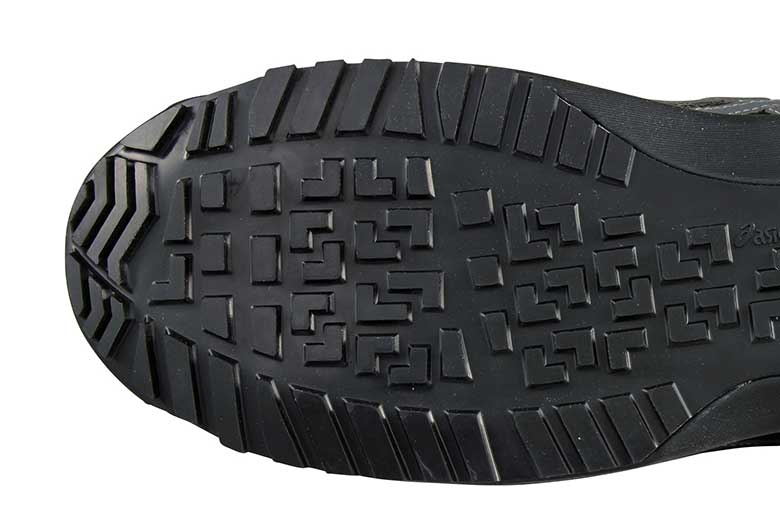 アシックスJISマーク付安全靴ミッドカット FFR71S 9075：ブラック 